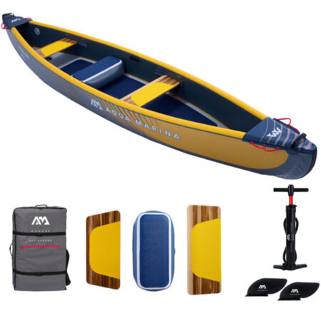 Aqua Marina Tomahawk AIR-C 480 opblaasbare Kano Opblaasbaar - 3 Persoons | Aqua Marina
