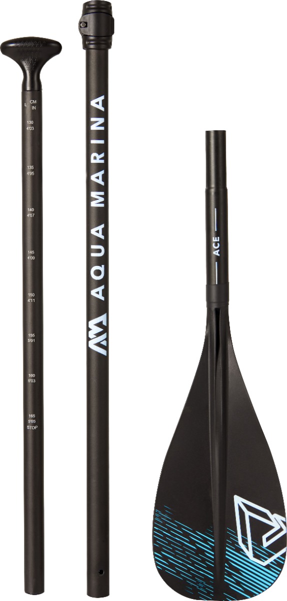 Aqua Marina verstelbare aluminium SUP peddel - Kinderen - Zwart | Aqua Marina
