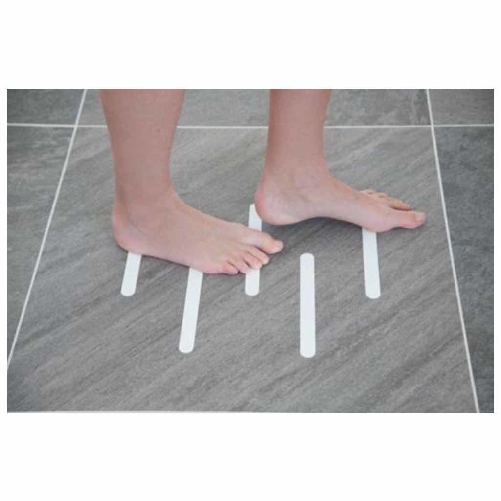 Aqua Safe Anti Slip Bad en Douche - Strips - Wit | Tenura | Tenura