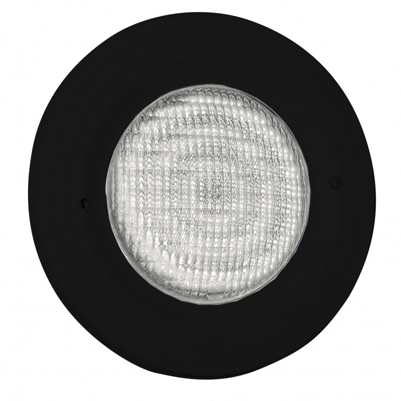Aquareva Zwembadlamp LED (wit) + inbouwset - Zwart | Aquareva
