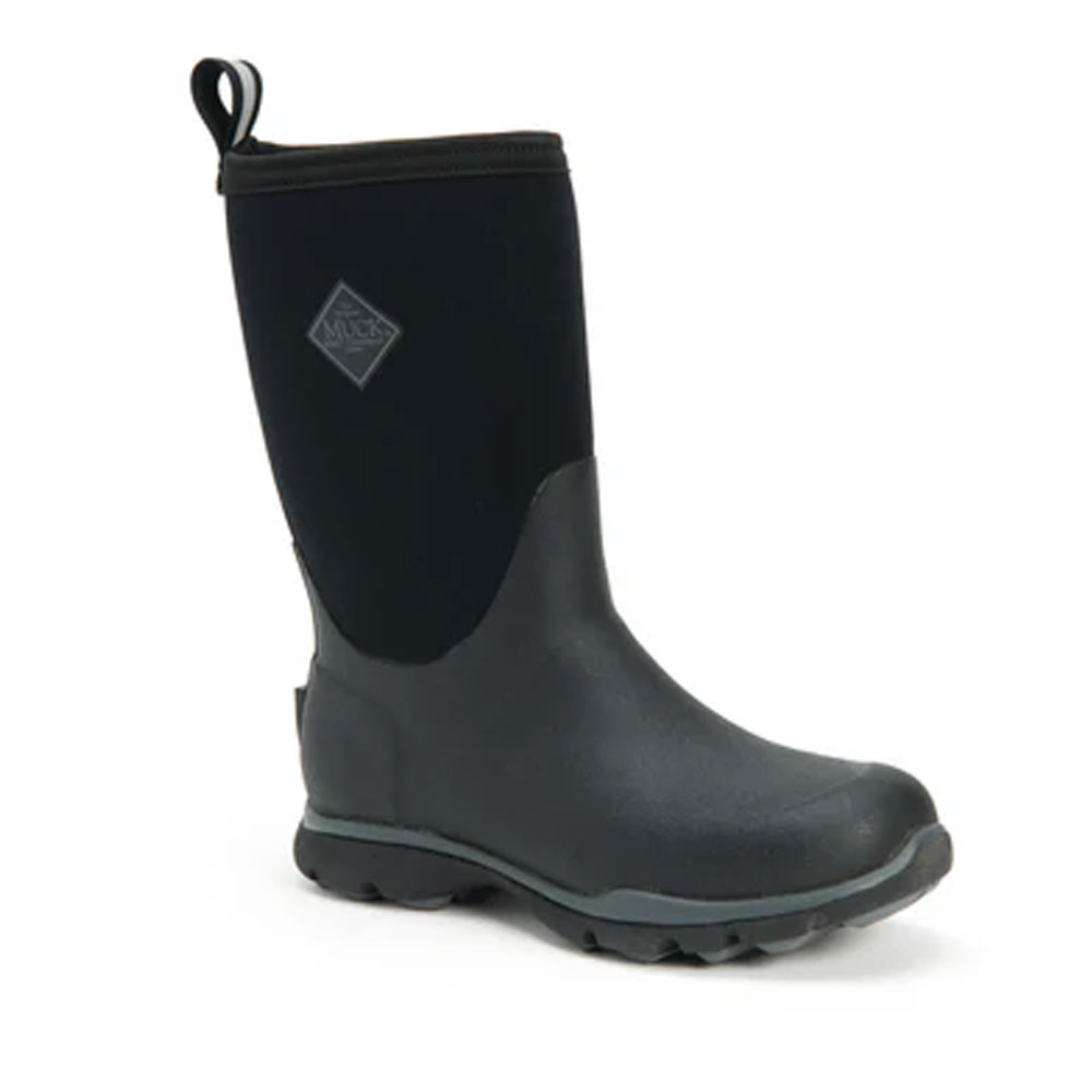 Arctic Excursion Mid Black/Grey | Muckboot