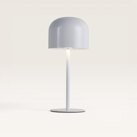 Arielleo M - Paddenstoel lamp oplaadbaar Wit 30 cm - Draadloze tafellamp - Nachtkast lamp - Scandinavisch design - Dimbaar - USB-C - 3000K/4500K/6000K | LUSENZ