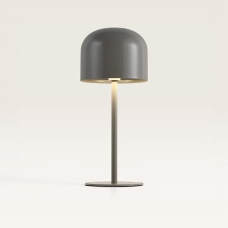 Ariello M - Paddenstoel lamp oplaadbaar Beige 30 cm - Draadloze tafellamp - Nachtkast lamp - Scandinavisch design - Dimbaar - USB-C - 3000K/4500K/6000K | LUSENZ