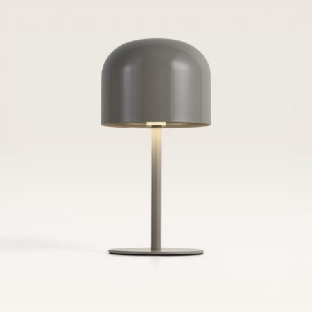 Ariello S - Paddenstoel lamp oplaadbaar Beige 25 cm - Draadloze tafellamp - Dressoir lamp - Scandinavisch design - Dimbaar - USB-C - 3000K/4500K/6000K | LUSENZ