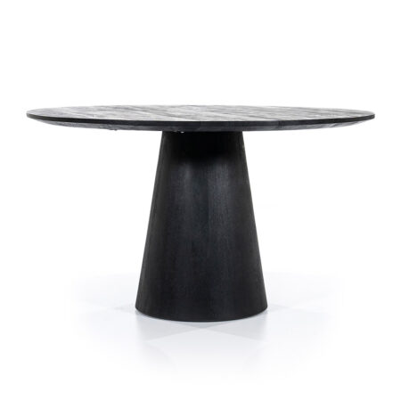 Aron eettafel 130cm zwart |