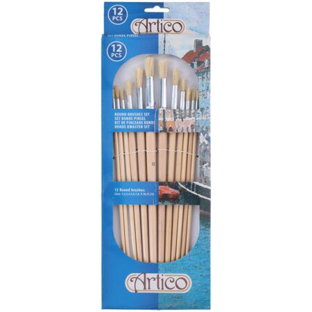 Artico Penselenset rond 12-delig | Artico