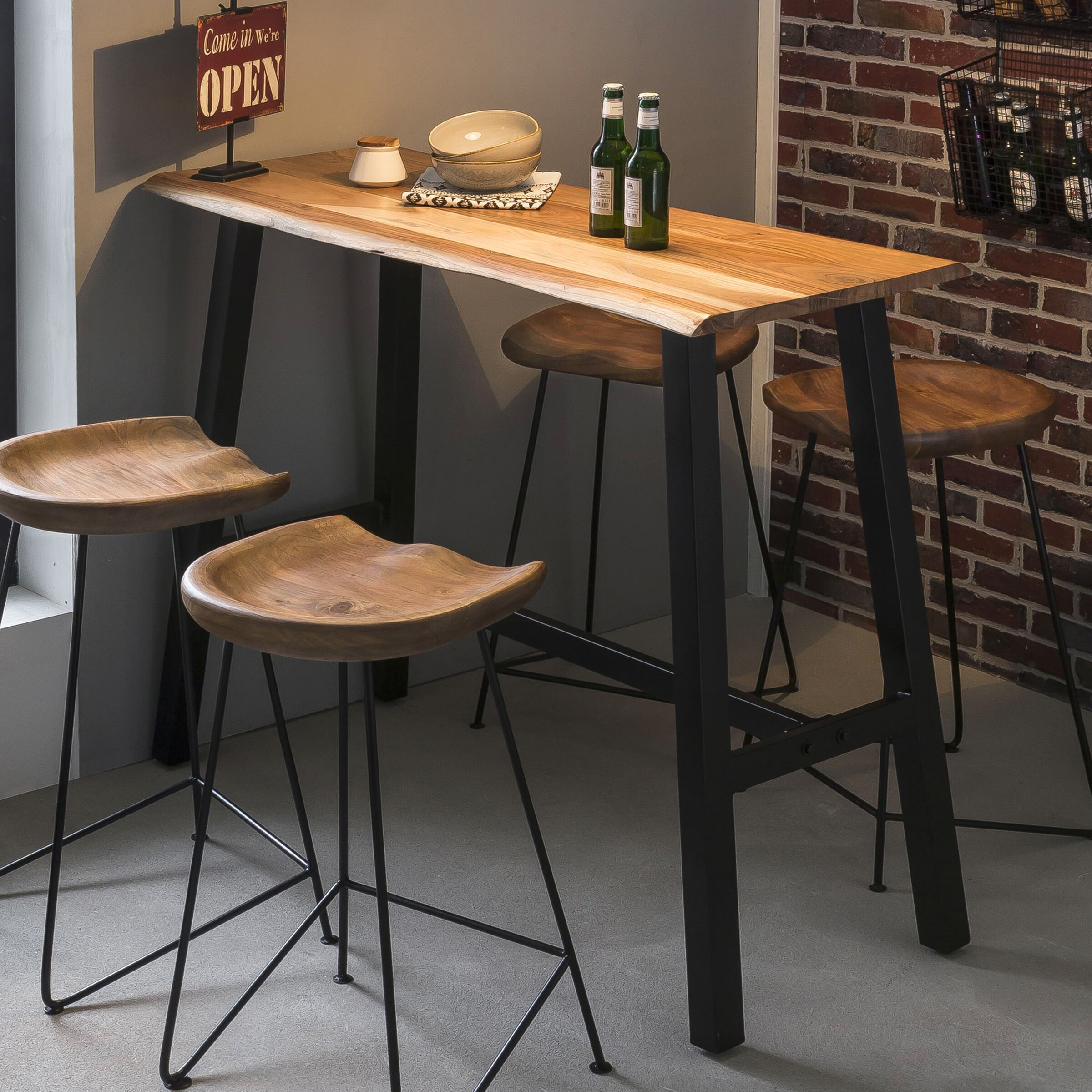Artistiq Boomstam Bartafel Eriko Acaciahout