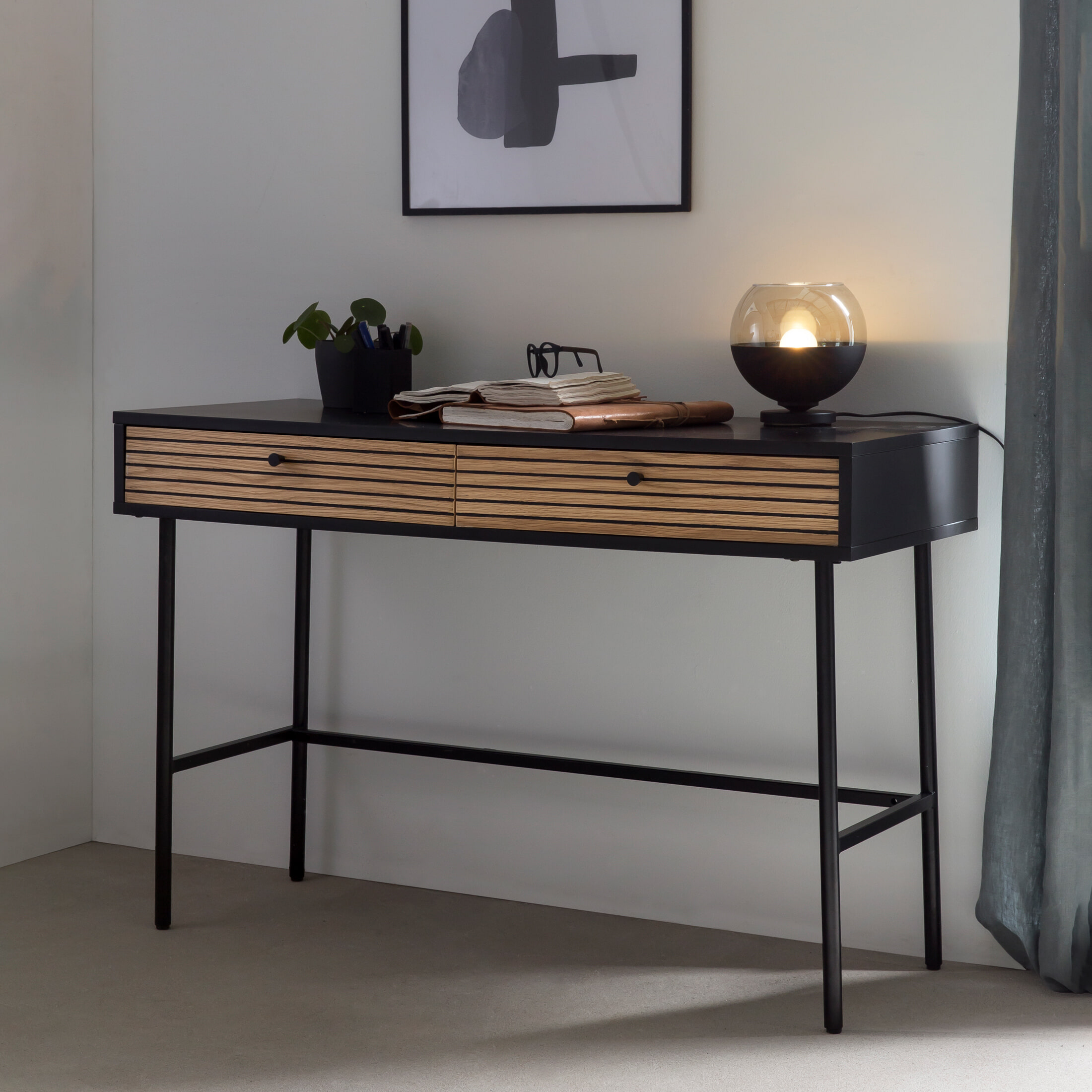Artistiq Bureau Sega 120 x 50cm - Zwart | Artistiq Living