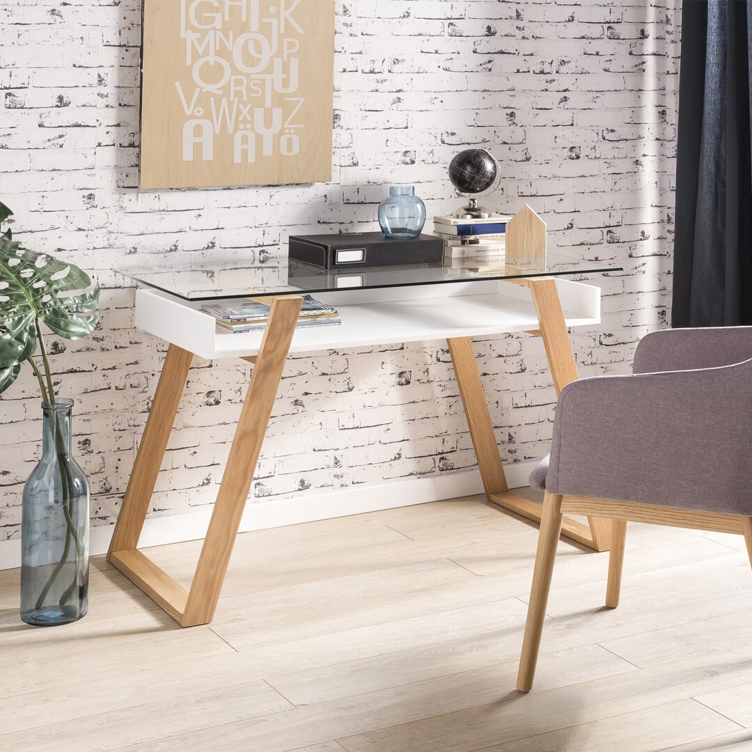 Artistiq Bureau Terri 110 x 55cm - Wit | Artistiq Living