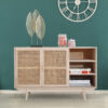 Artistiq Dressoir Hanny 100cm rotan / webbing - Hout | Artistiq Living