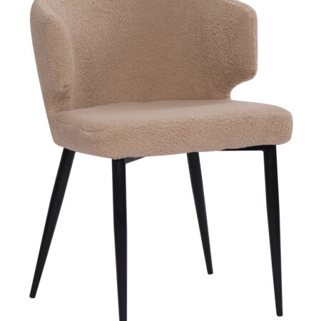 Artistiq Eetkamerstoel Feigy Teddy - Taupe | Artistiq Living