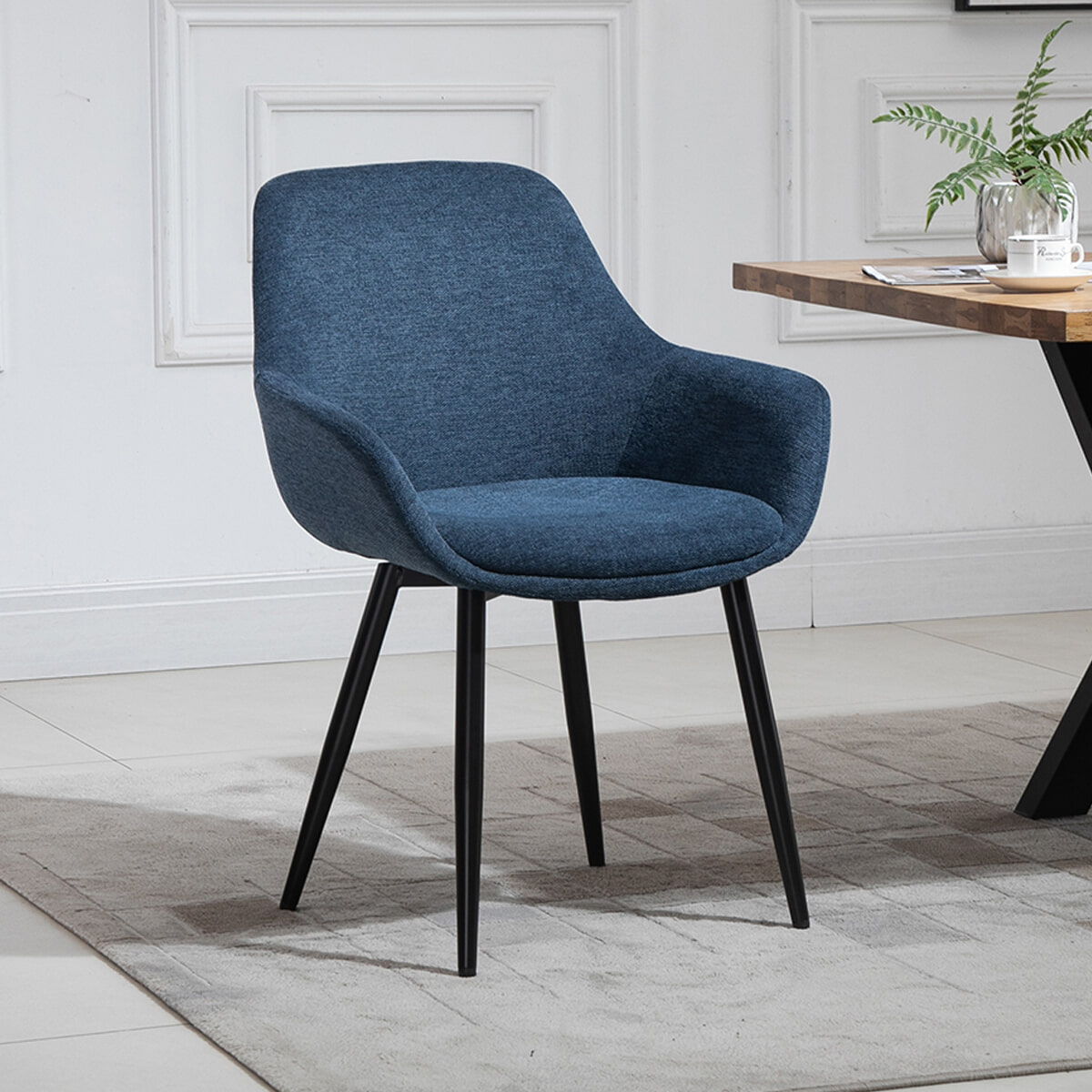 Artistiq Eetkamerstoel Matteo - blauw | Artistiq Living