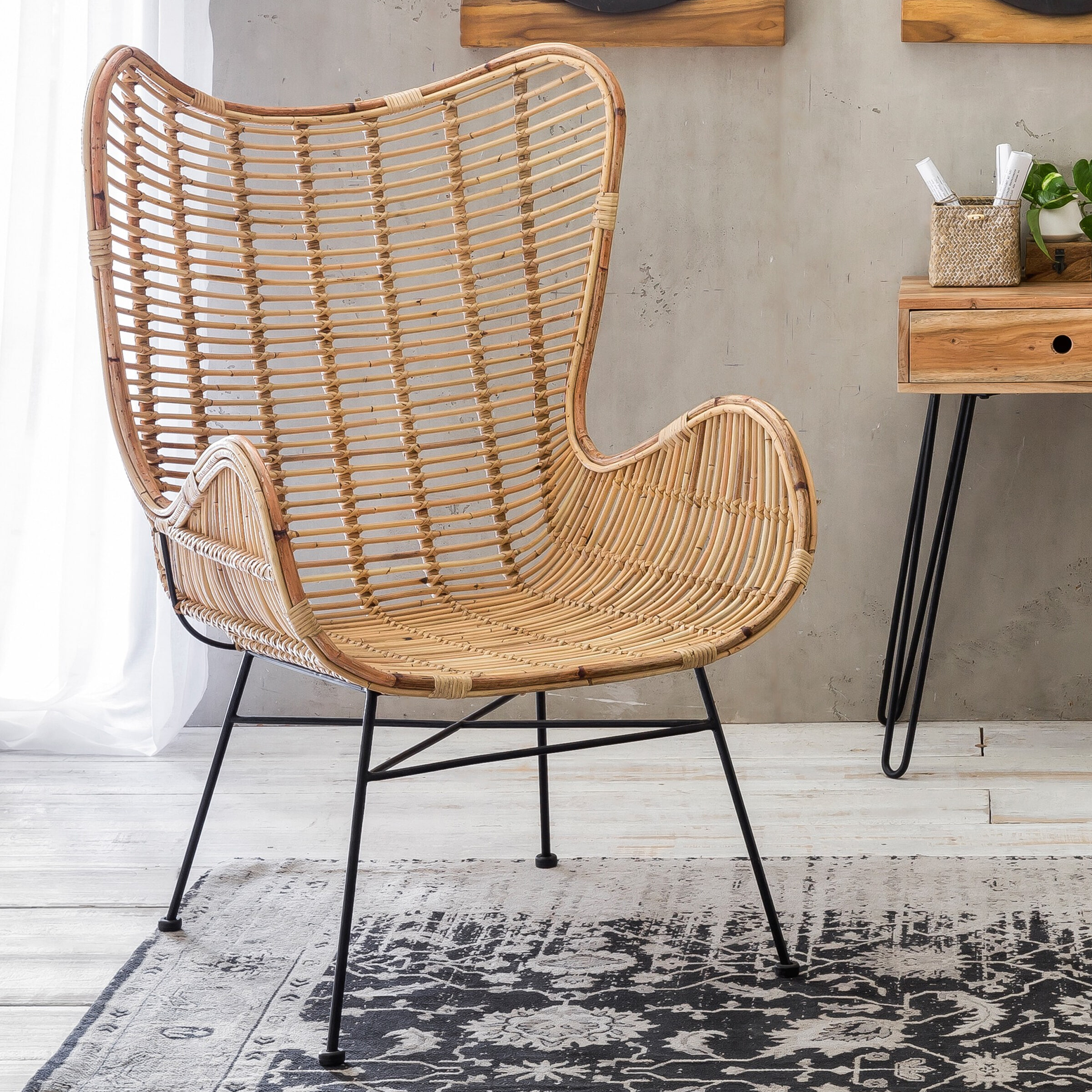 Artistiq Fauteuil Tassie Rotan - Naturel | Artistiq Living