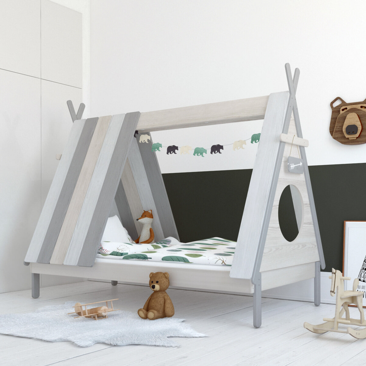 Artistiq Kinderbed Tent - Wit | Artistiq Living