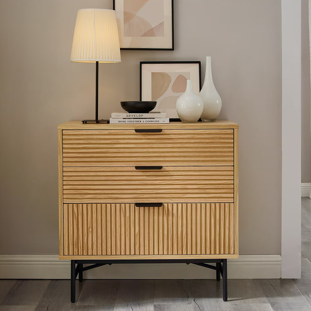 Artistiq Ladekast Shoua 80 x 80cm - Bruin | Artistiq Living