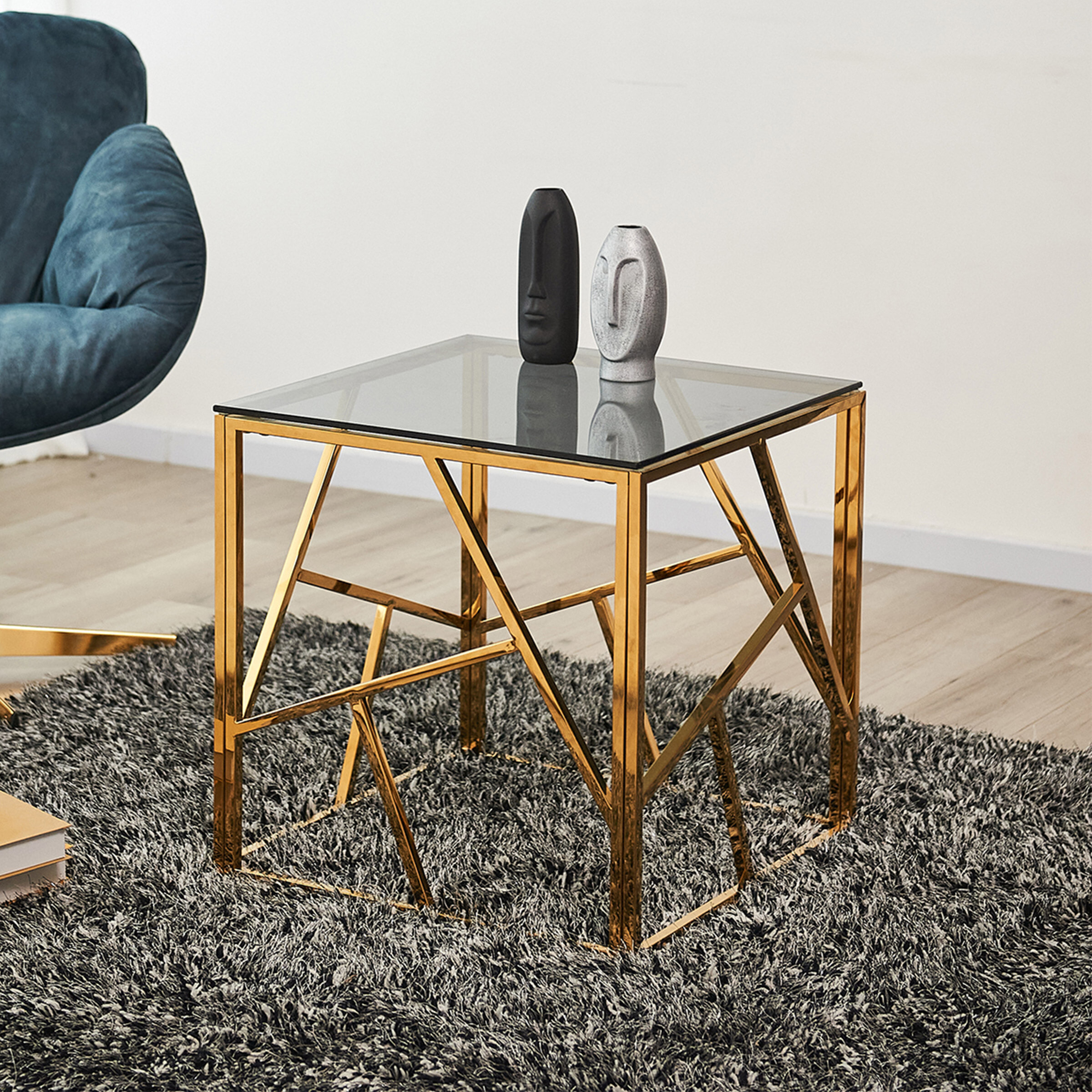 Artistiq Living Bijzettafel Mischa 55cm - goud | Artistiq Living