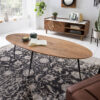 Artistiq Ovale Salontafel Debrah Acaciahout