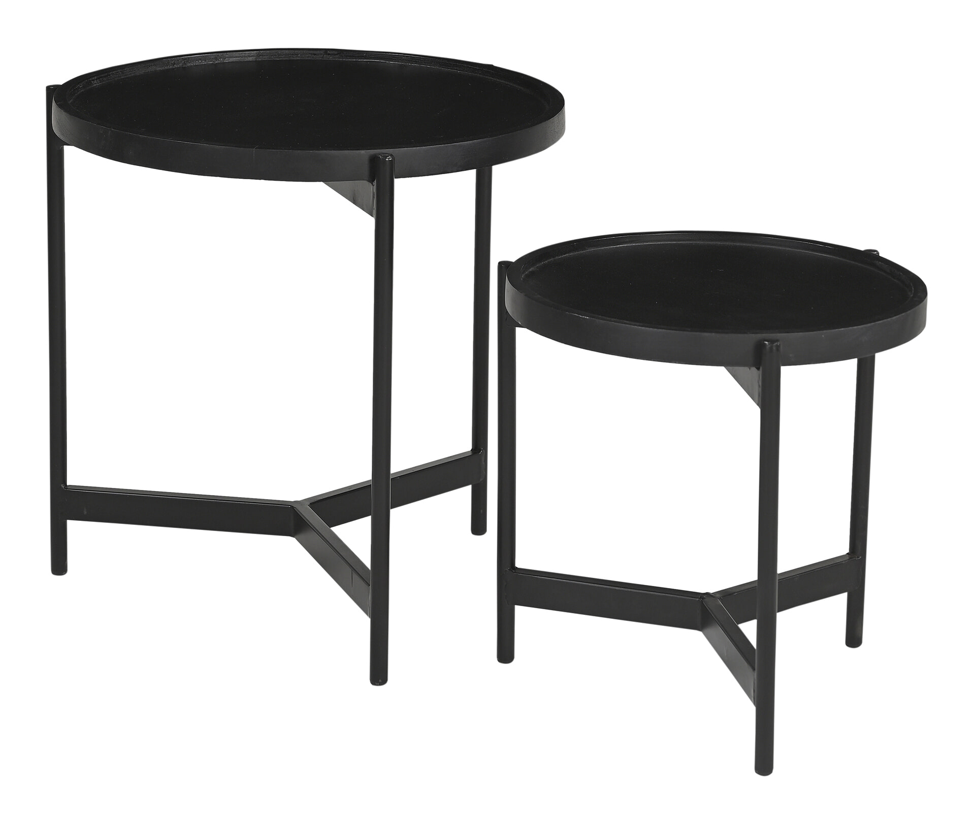 Artistiq Ronde Bijzettafel Davona Mangohout