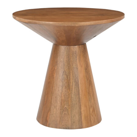 Artistiq Ronde Bijzettafel Elicia Mangohout
