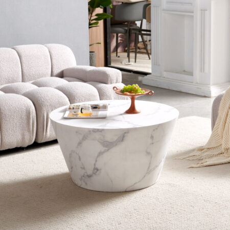 Artistiq Ronde Salontafel Tylicia Marmerlook