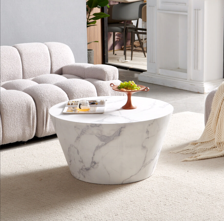 Artistiq Ronde Salontafel Tylicia Marmerlook