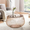 Artistiq Salontafel Esra 72cm - Roségoud - Rond | Artistiq Living