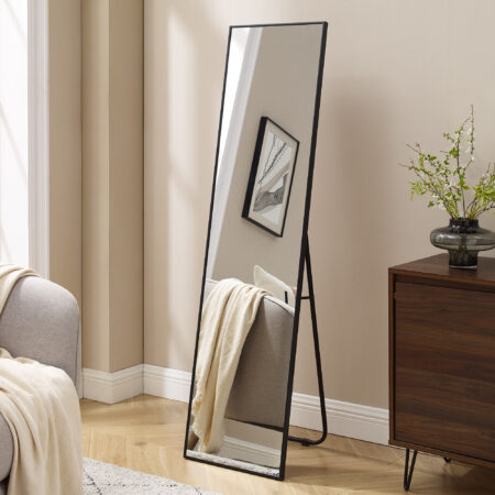 Artistiq Staande Spiegel Joselito 150 x 40cm - zwart - Passpiegel | Artistiq Living