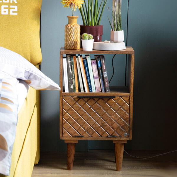 Artistiq Tom Tailor Nachtkastje Tom - Bruin | Artistiq Living