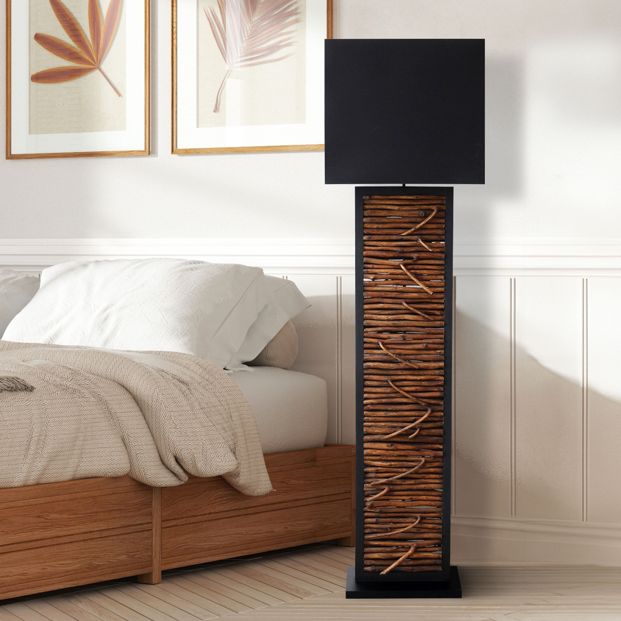 Artistiq Vloerlamp Gualberto Drijfhout - Zwart | Artistiq Living