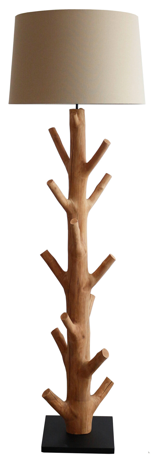 Artistiq Vloerlamp Leshae Drijfhout - Wit | Artistiq Living