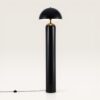 Asteri - Design Retro Staande lamp Zwart Metaal 150 cm - Woonkamer lamp - E27 fitting - Met voetschakelaar | LUSENZ