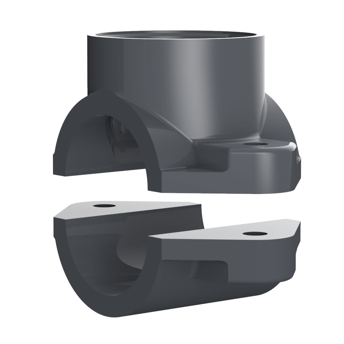 Astral Blue Fit 50 - Aanboorzadel (50mm) voor BlueConnect | Astral
