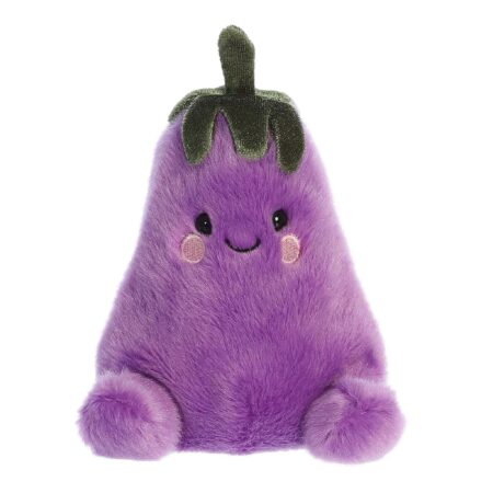 Aubergine knuffeltje 13 cm - Palm Pals | Palm Pals