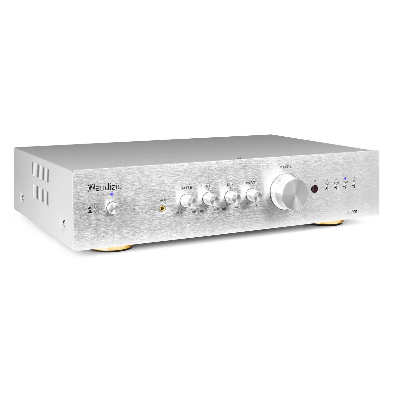 Audizio AD200A stereo versterker - 2.1 hifi versterker met Bluetooth - | Audizio