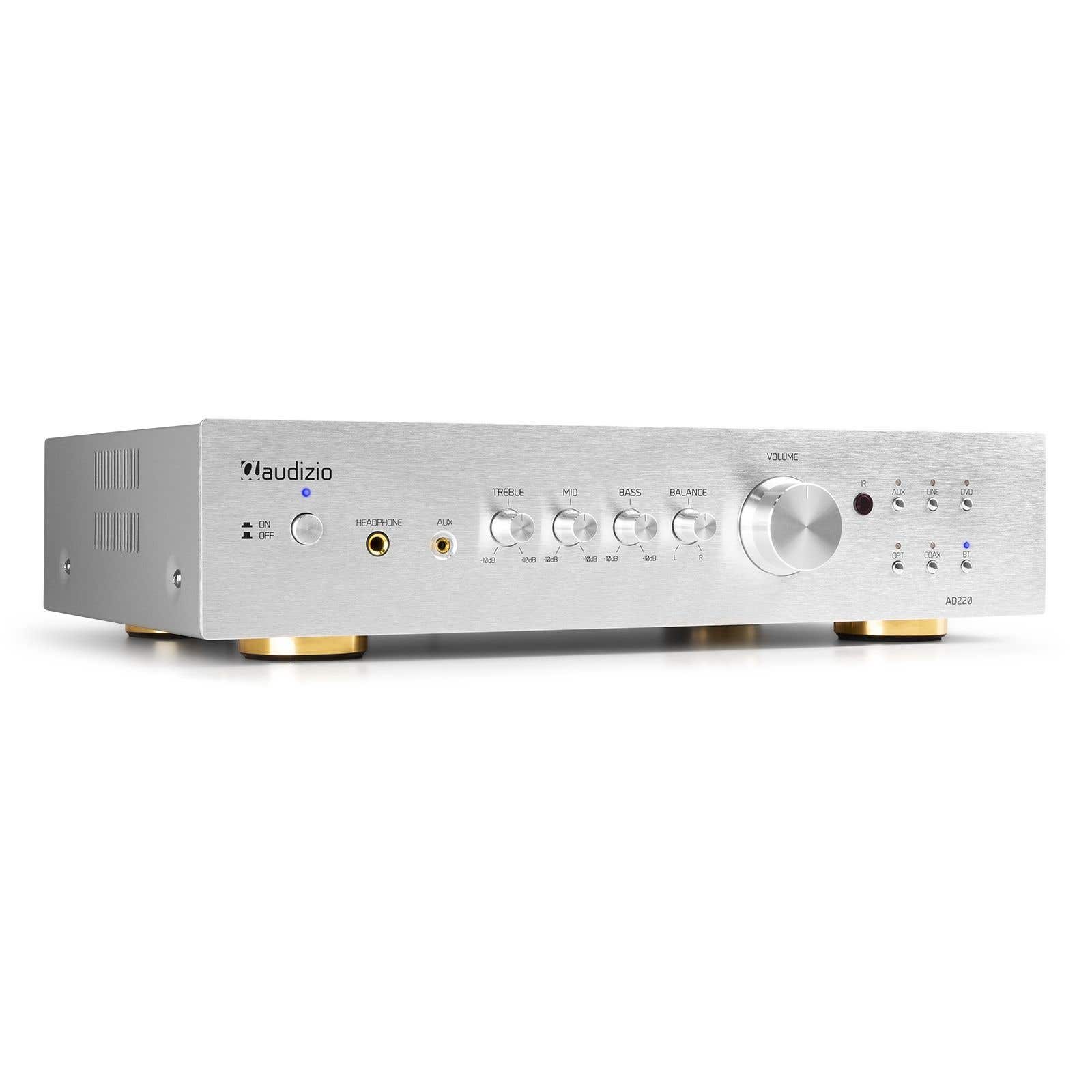 Audizio AD220A stereo versterker - 2.1 hifi versterker met Bluetooth - | Audizio