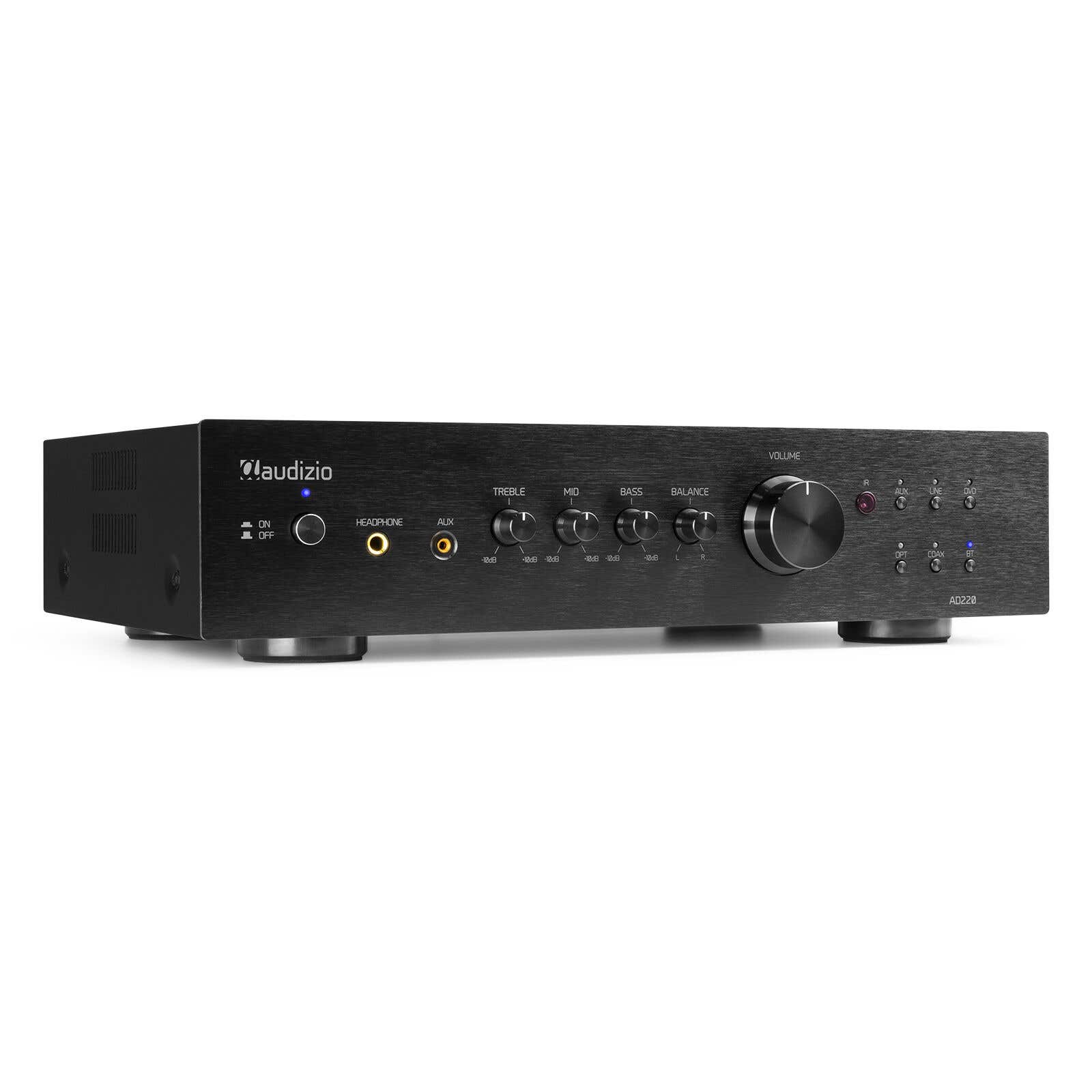 Audizio AD220B stereo versterker - 2.1 hifi versterker met Bluetooth - | Audizio