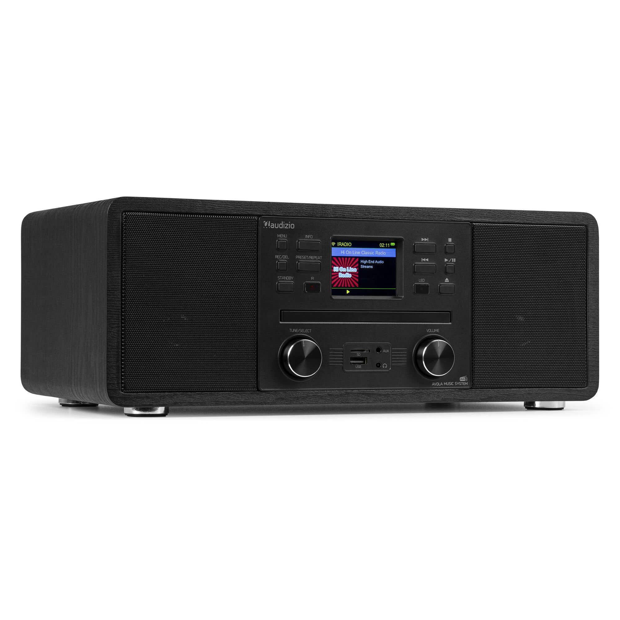 Audizio Avola alles-in-één wifi radio - Internet radio met CD-speler