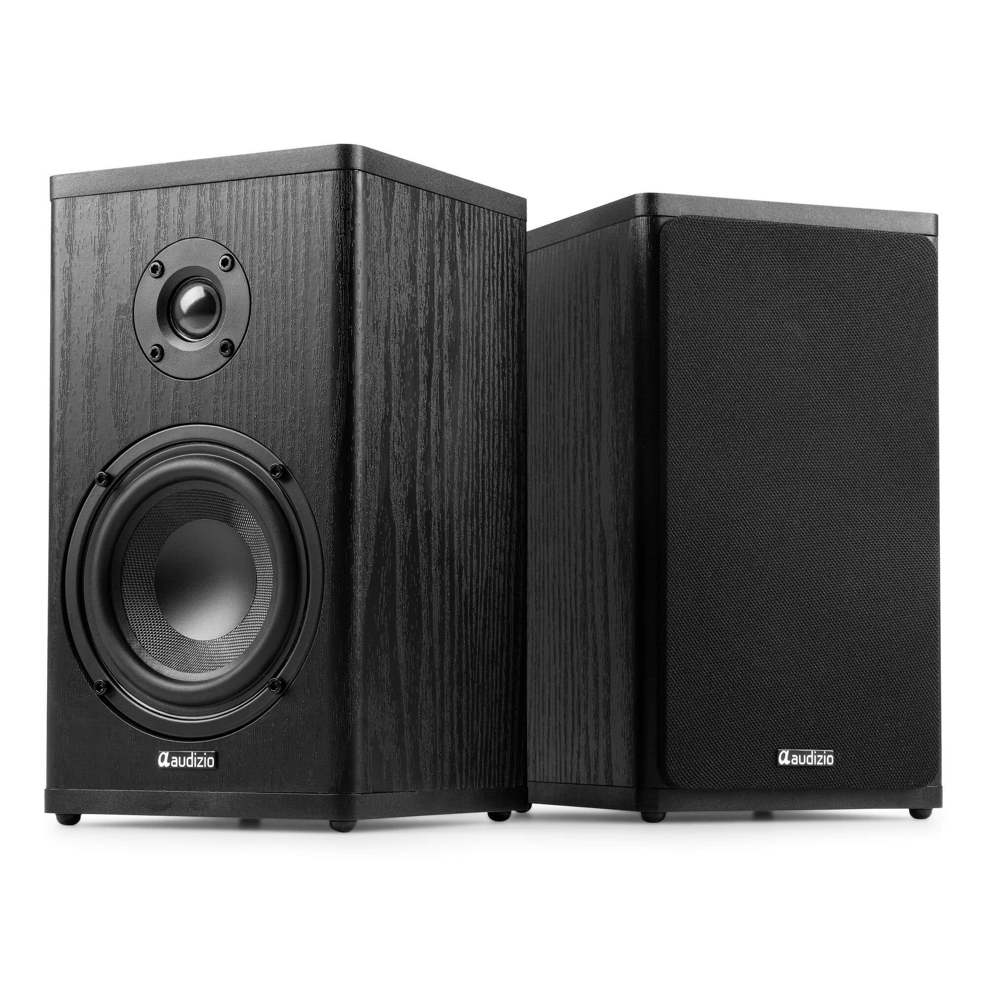 Audizio BS20 boekenplank speakers - Draadloze boxen met oplaadbare | Audizio