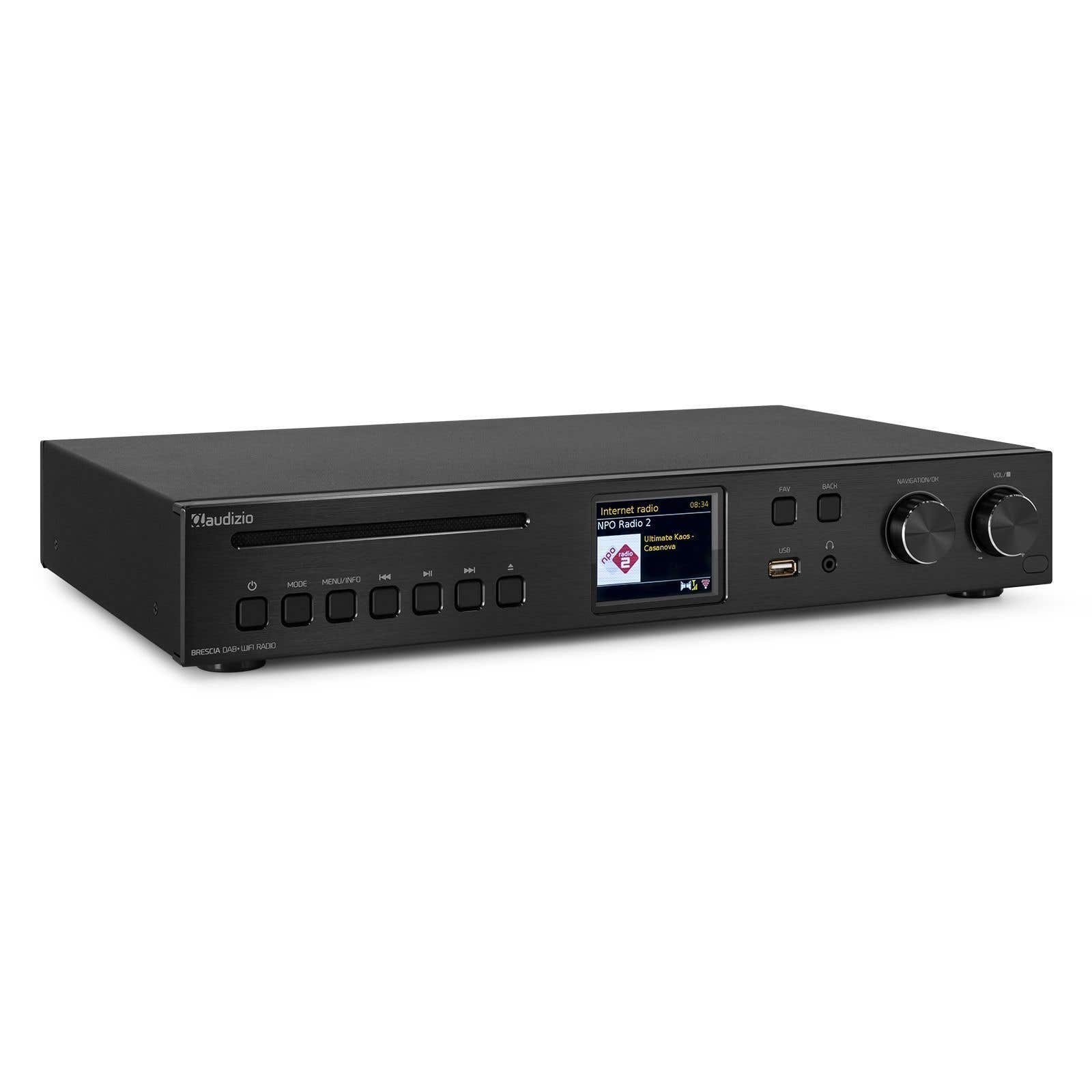 Audizio Brescia DAB radio en internetradio met Bluetooth