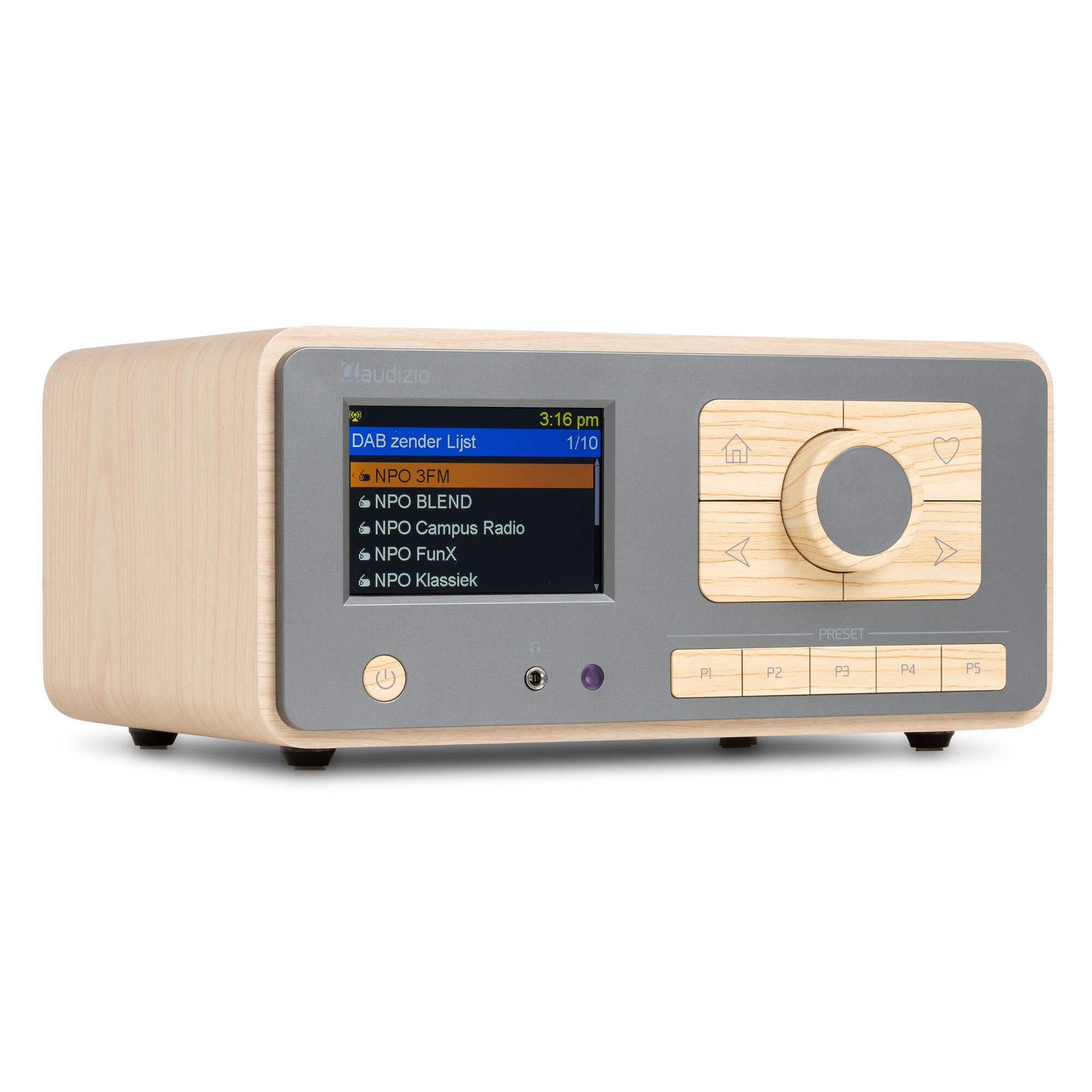 Audizio Dozza internetradio - FM en DAB radio - Radio met Bluetooth en | Audizio