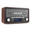 Audizio Foggia retro DAB+ radio met Bluetooth - Stereo draagbare radio | Audizio