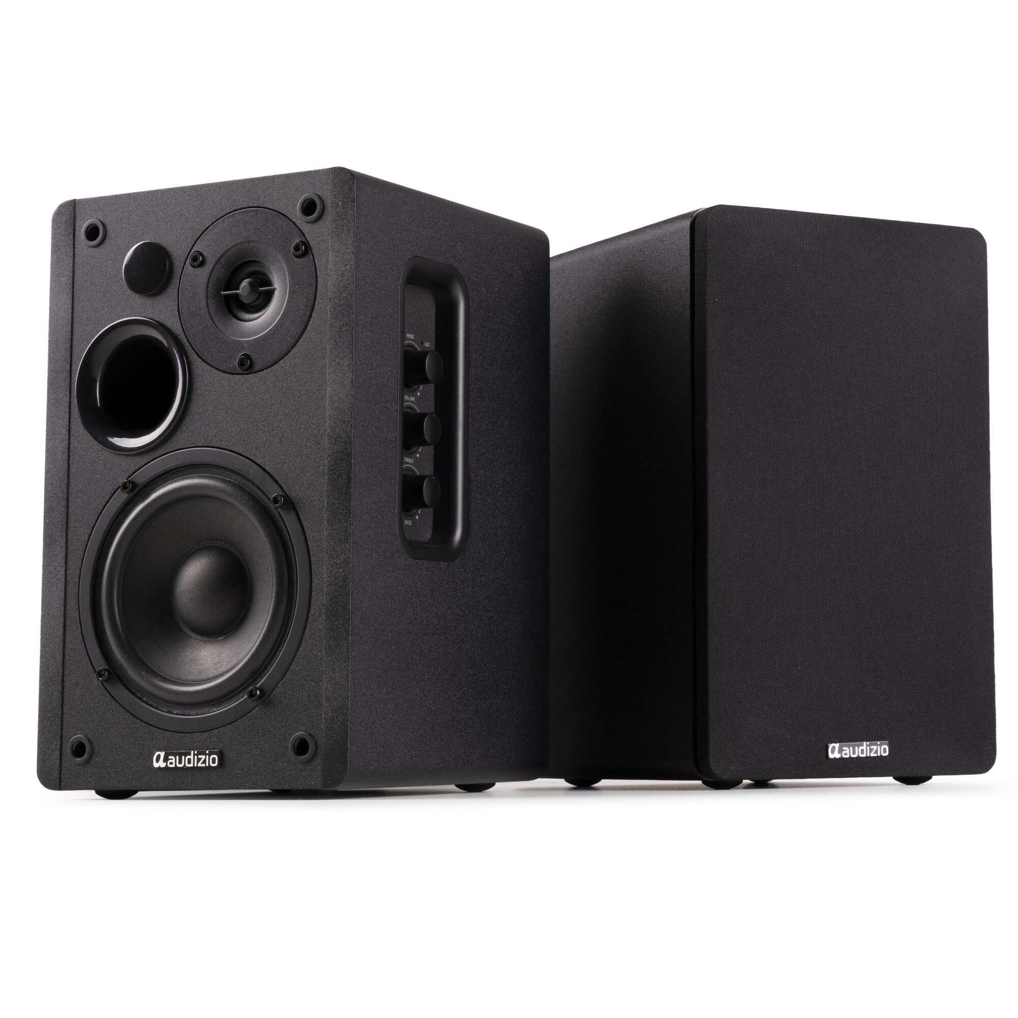Audizio KS01 HiFi speaker set - Boekenplank speakers - Met Bluetooth - | Audizio