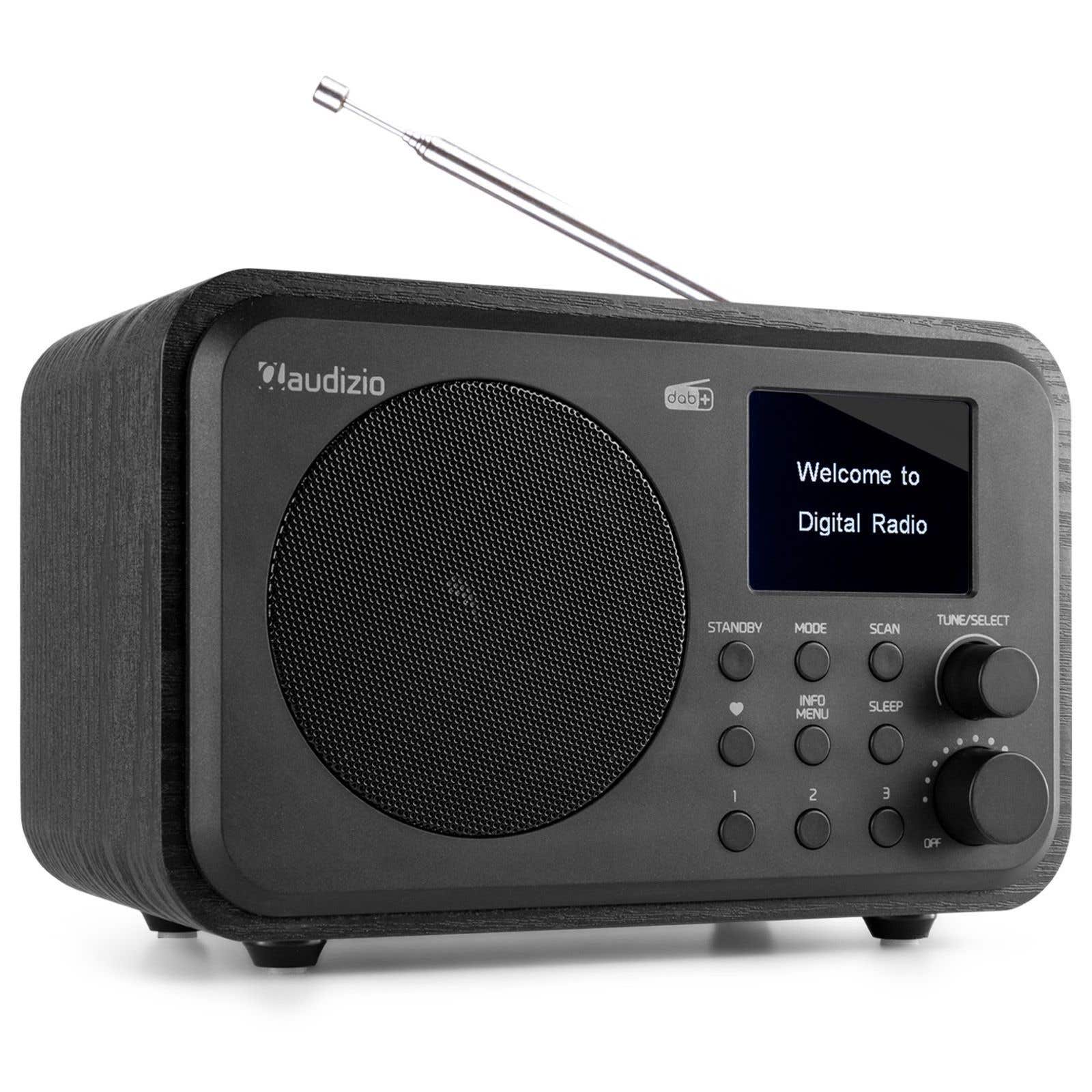 Audizio Milan draagbare DAB radio met Bluetooth