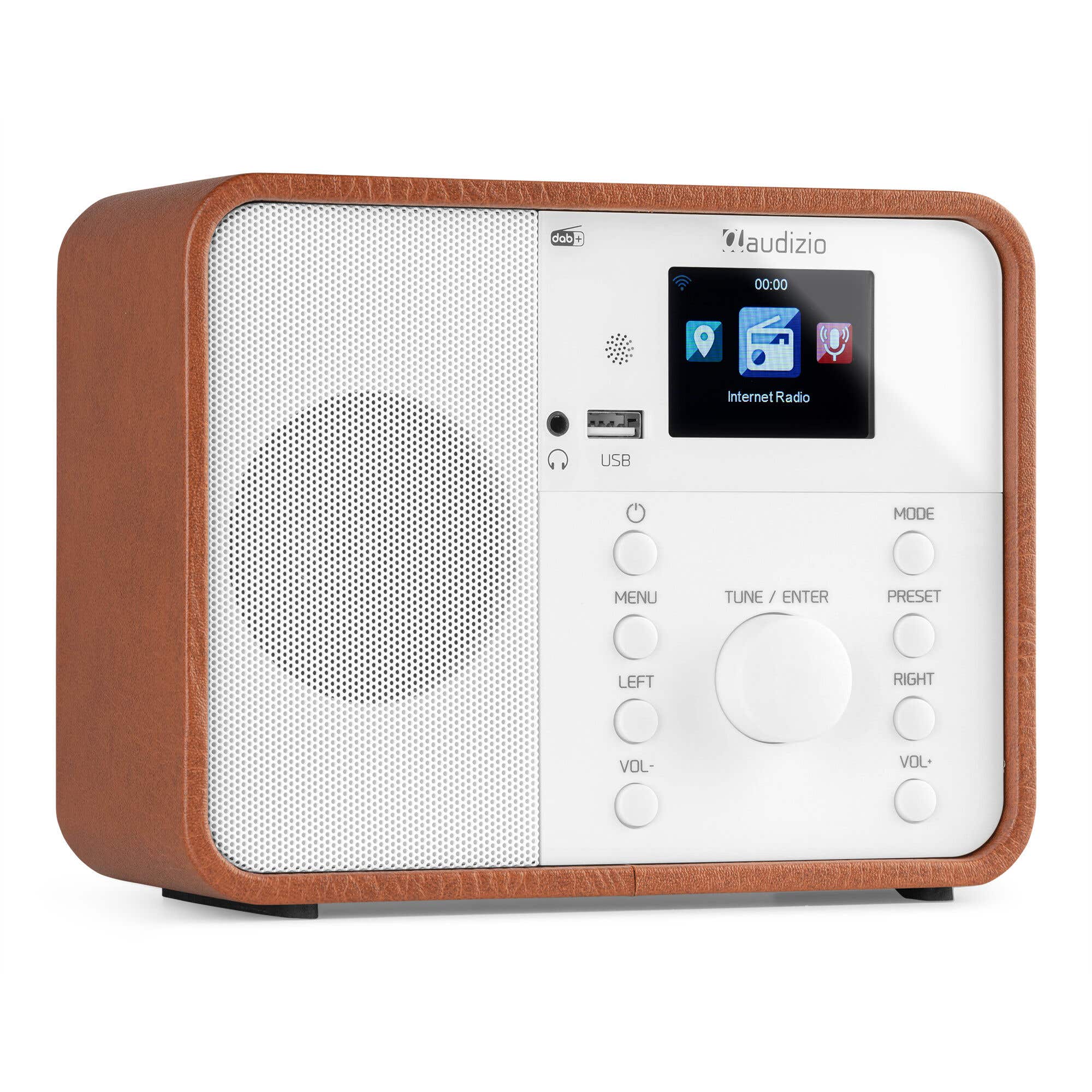 Audizio Nardo - DAB+ en internetradio met Bluetooth en FM - incl. | Audizio