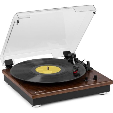Audizio RP112D platenspeler met Bluetooth IN/OUT en ingebouwde | Audizio