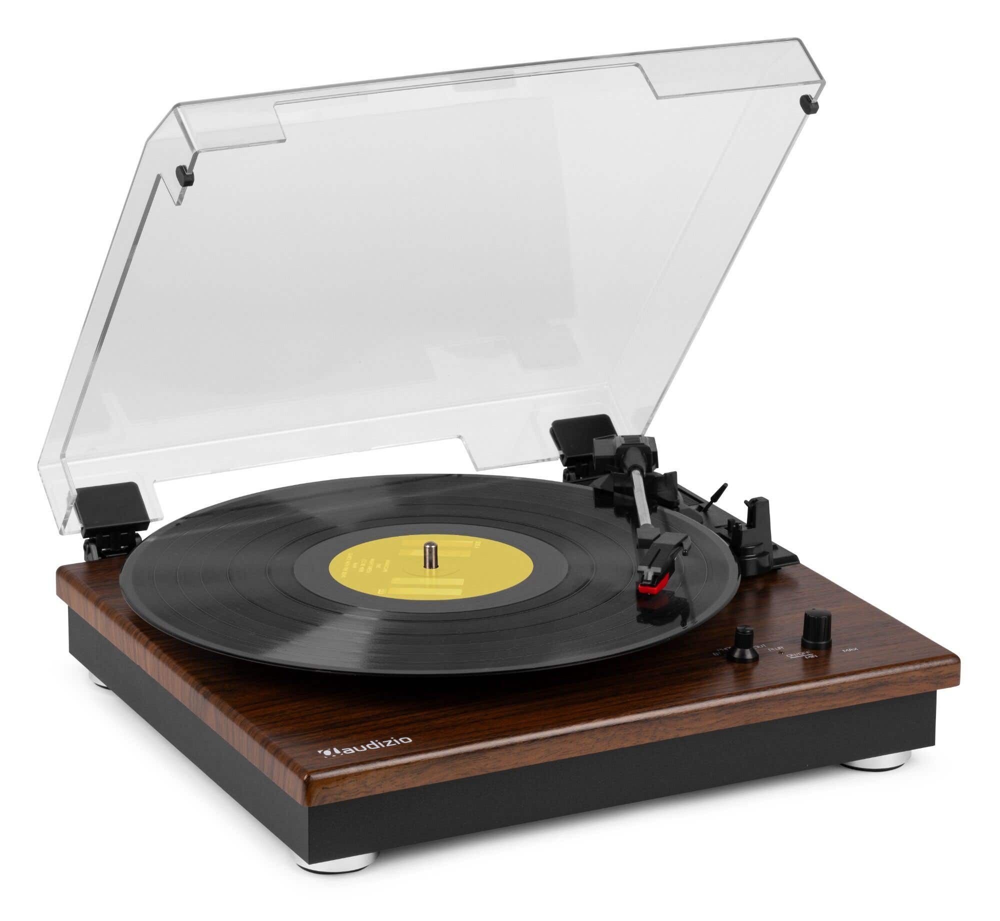 Audizio RP112D platenspeler met Bluetooth IN/OUT en ingebouwde | Audizio