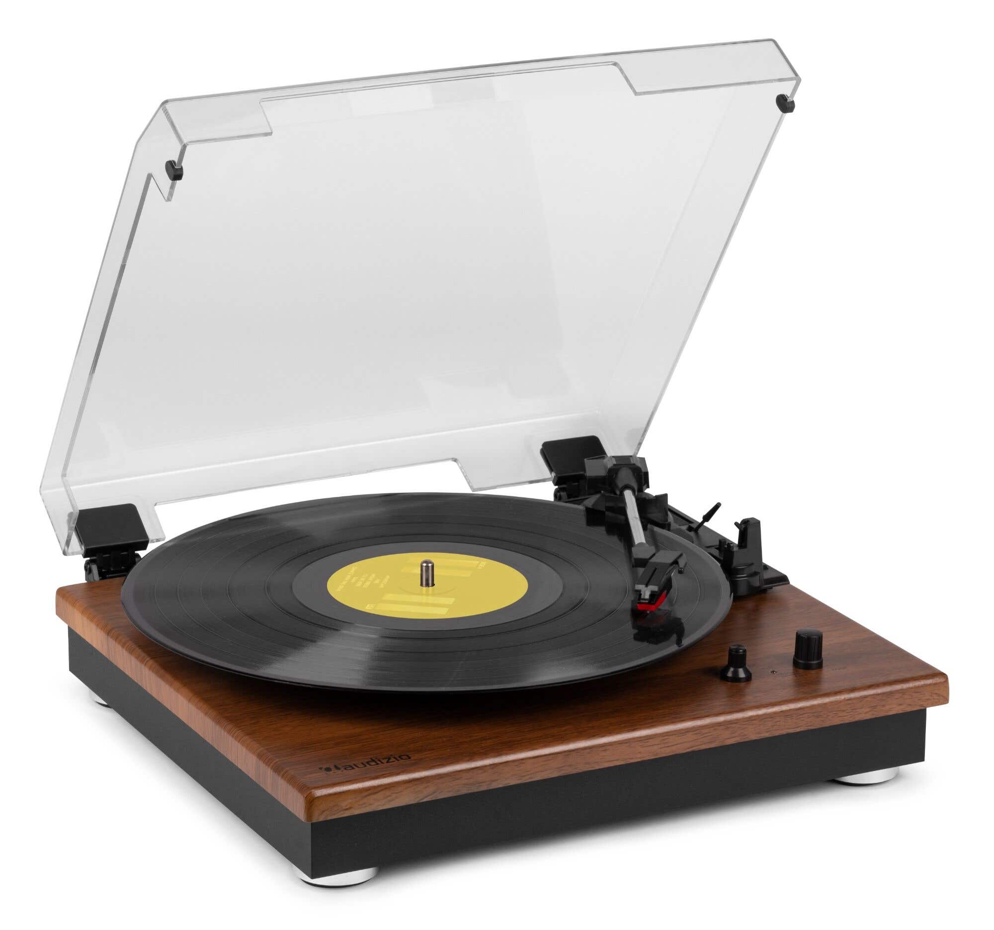 Audizio RP112L platenspeler met Bluetooth IN/OUT en ingebouwde | Audizio