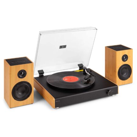 Audizio RP337BB Vintage platenspeler met draadloze speakers - Retro | Audizio