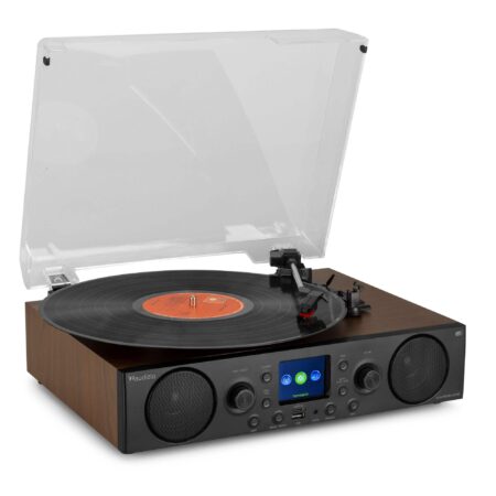 Audizio Tulsa platenspeler met Bluetooth