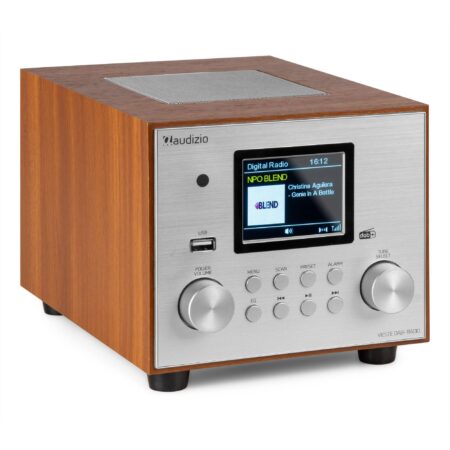 Audizio Vieste DAB radio met subwoofer - Digitale radio met Bluetooth | Audizio